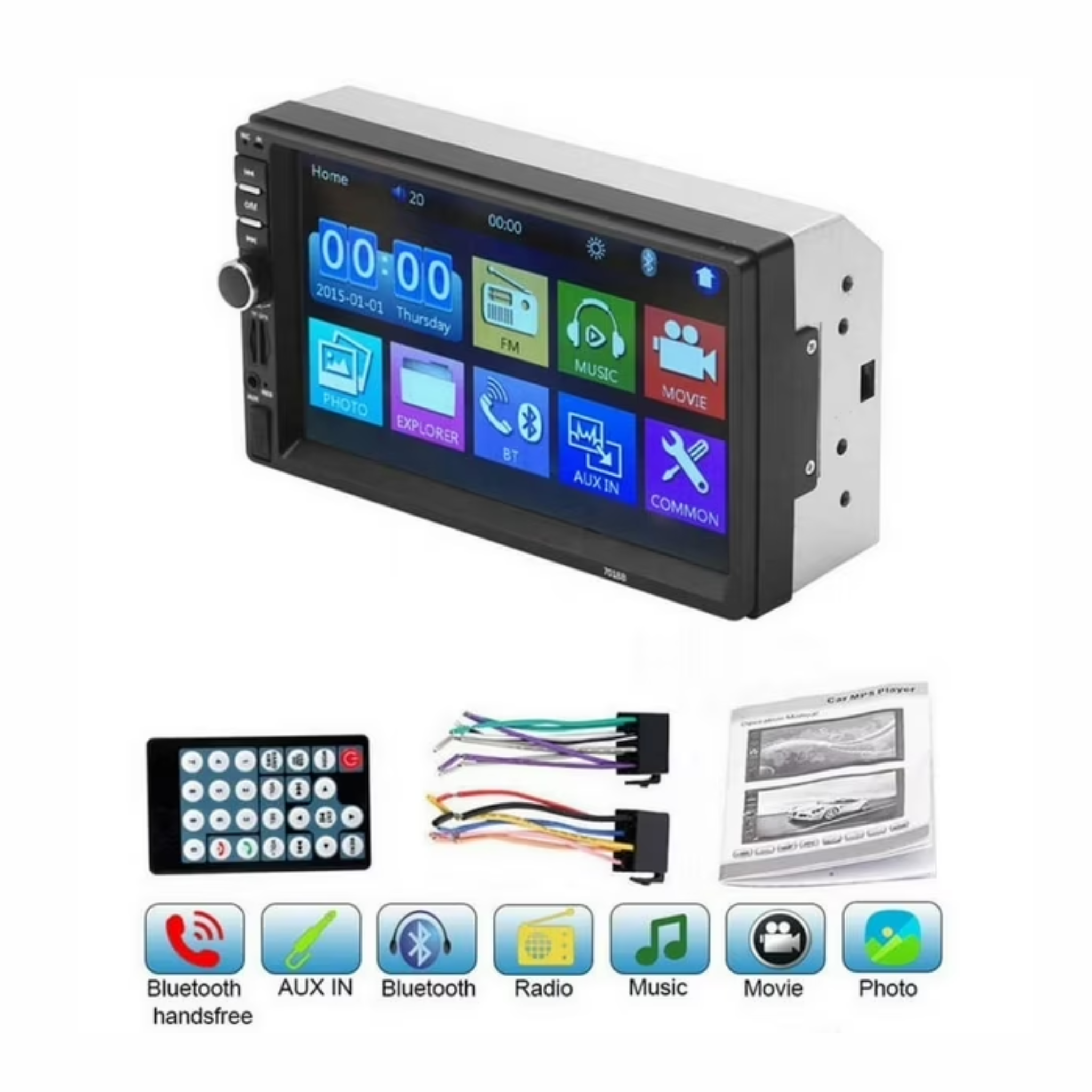RADIO PARA AUTO CON DVD TOUCH