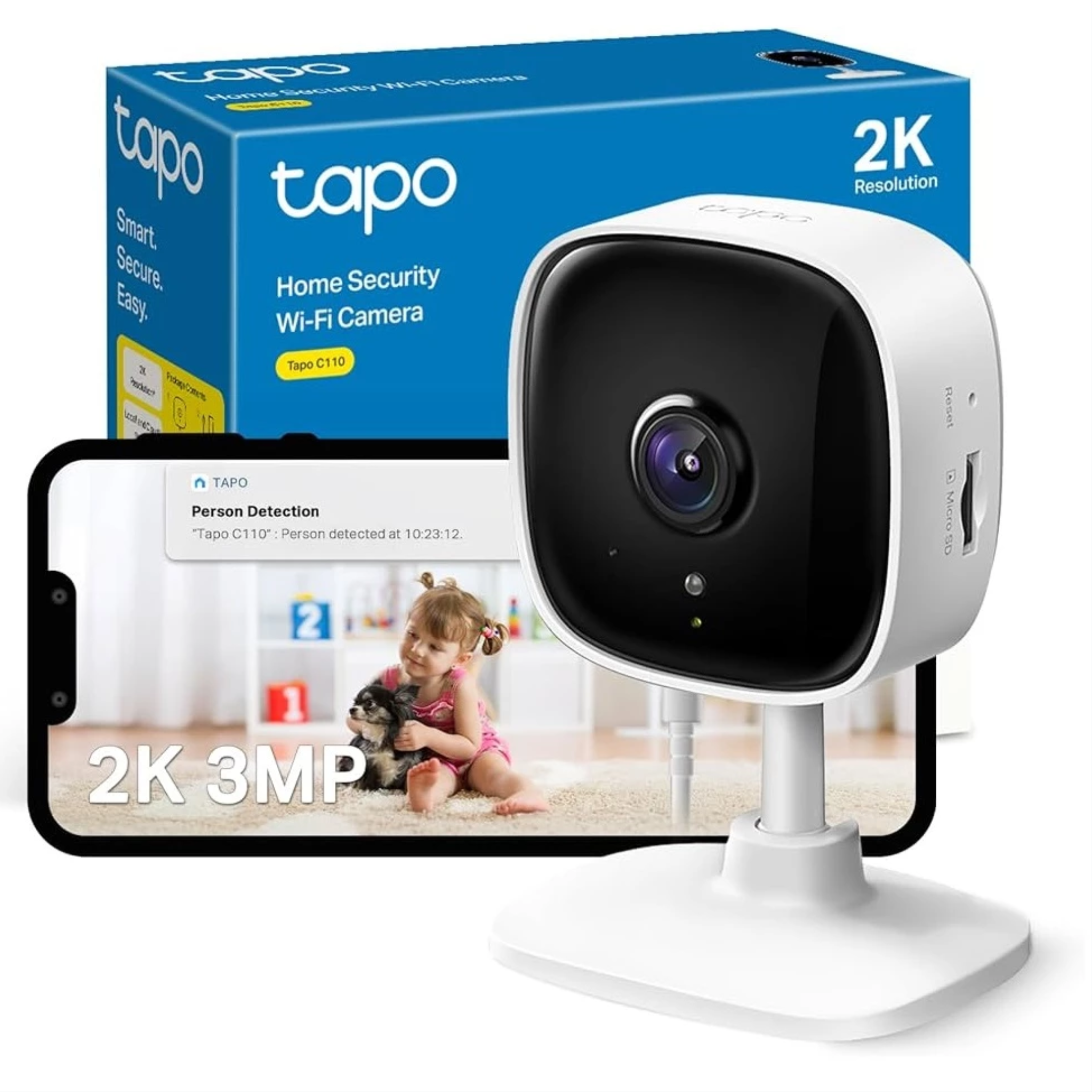 TP-LINK CAMARA IP TAPO C110 2K