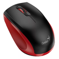 MOUSE GENIUS NX-8006S WIRELESS NEGRO Y ROJO