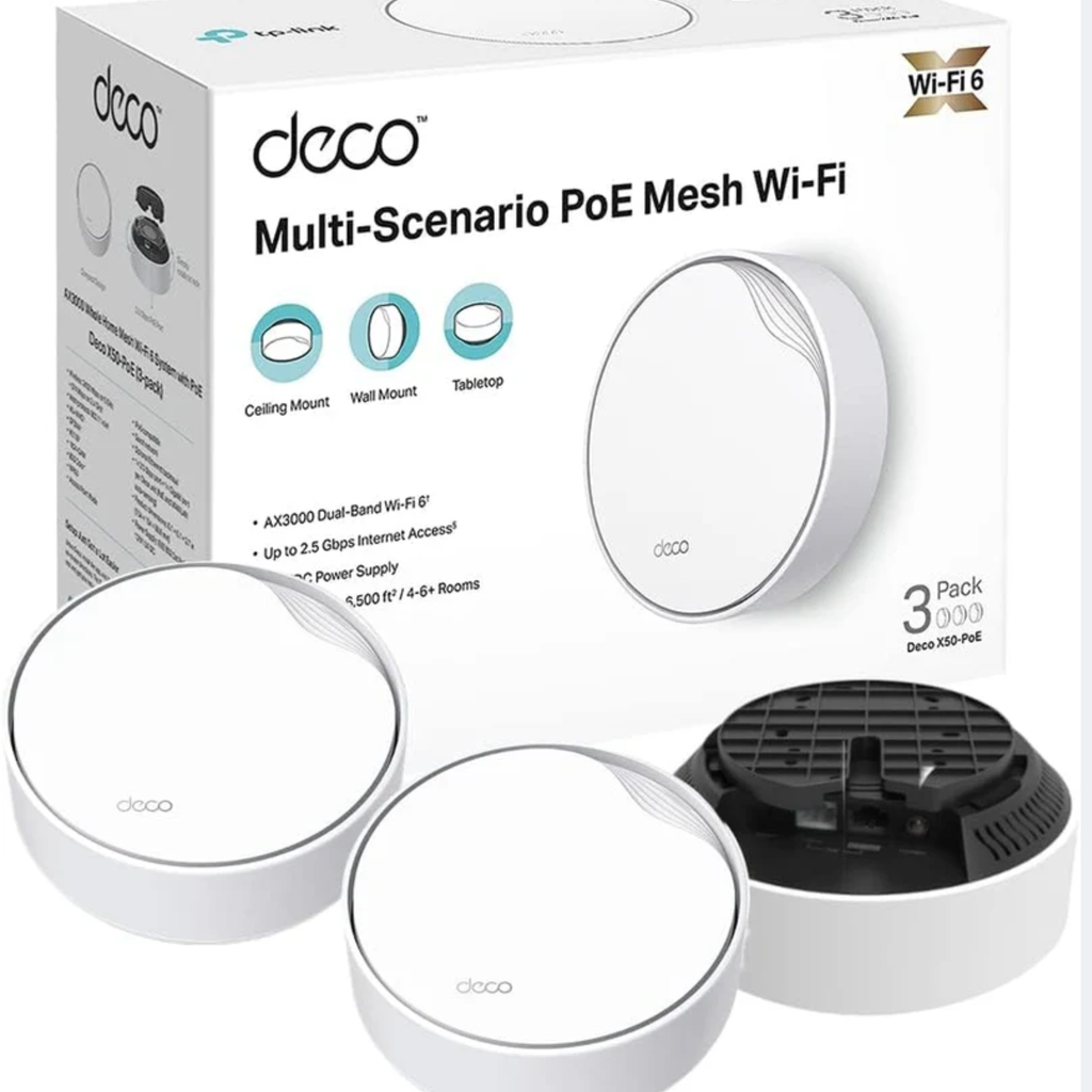 TP-LINK DECO X50 POE MESH AX3000 574+2402Mbps
