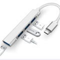 HUB AOWEIXUN Tipo C a 4 Puertos USB 3.0