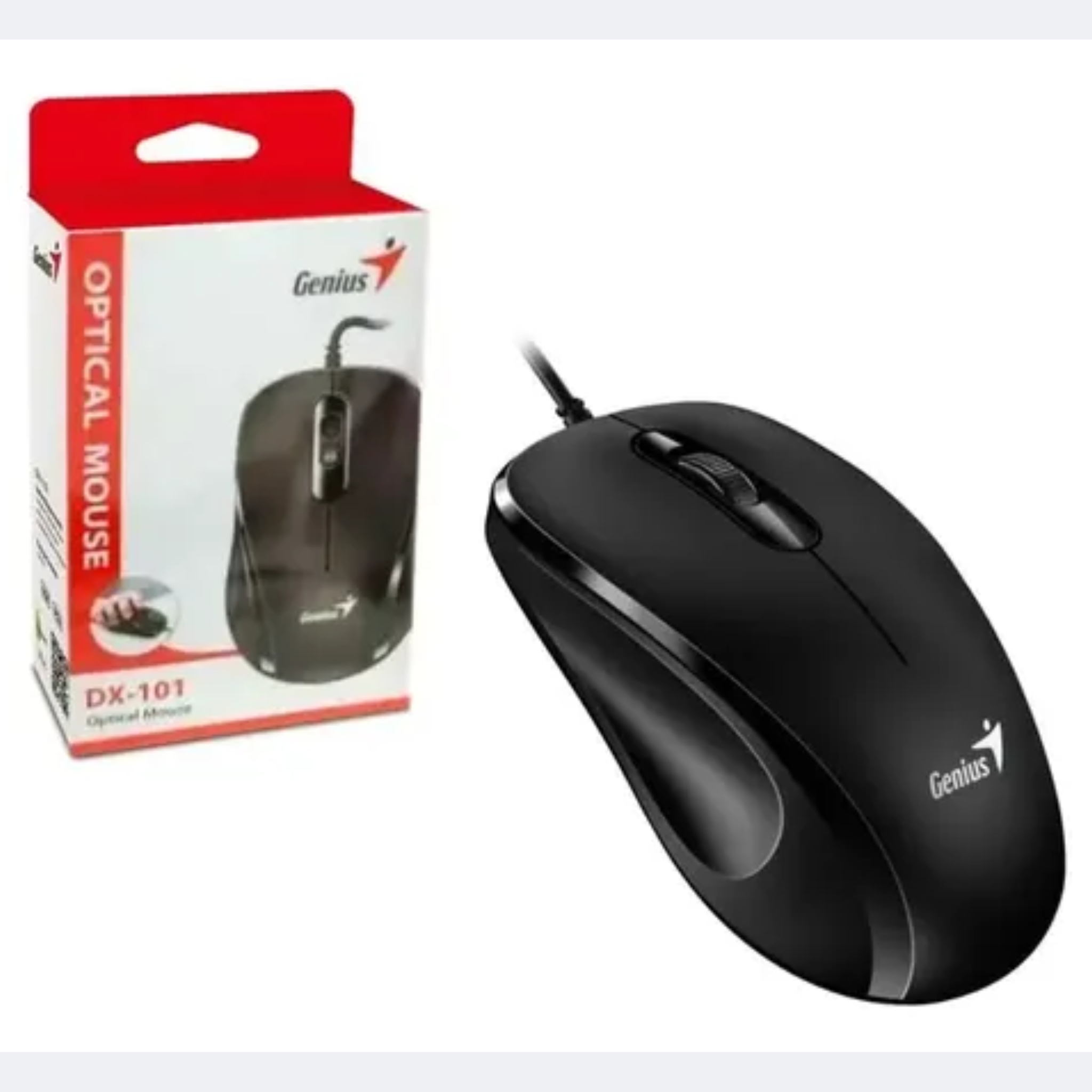 MOUSE GENIUS DX-101 USB /BLACK