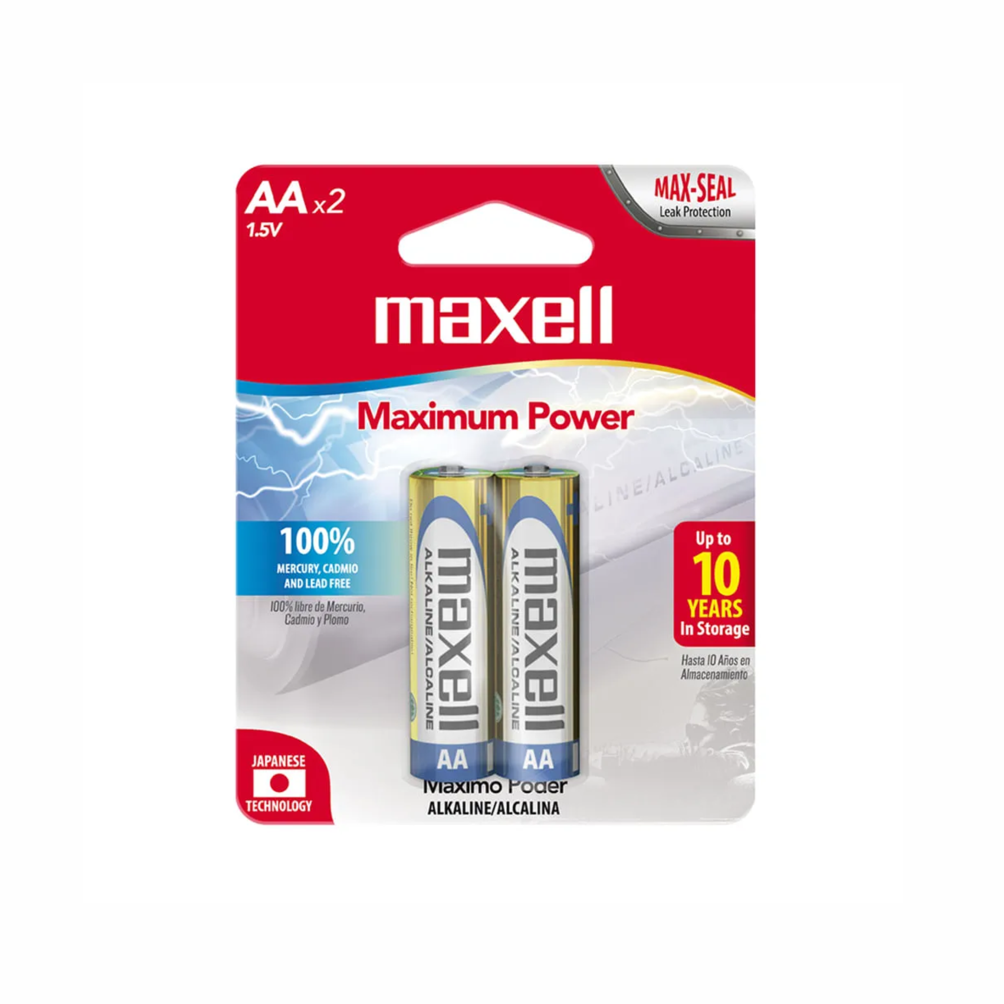 PILAS MAXELL AAx2 1.5v