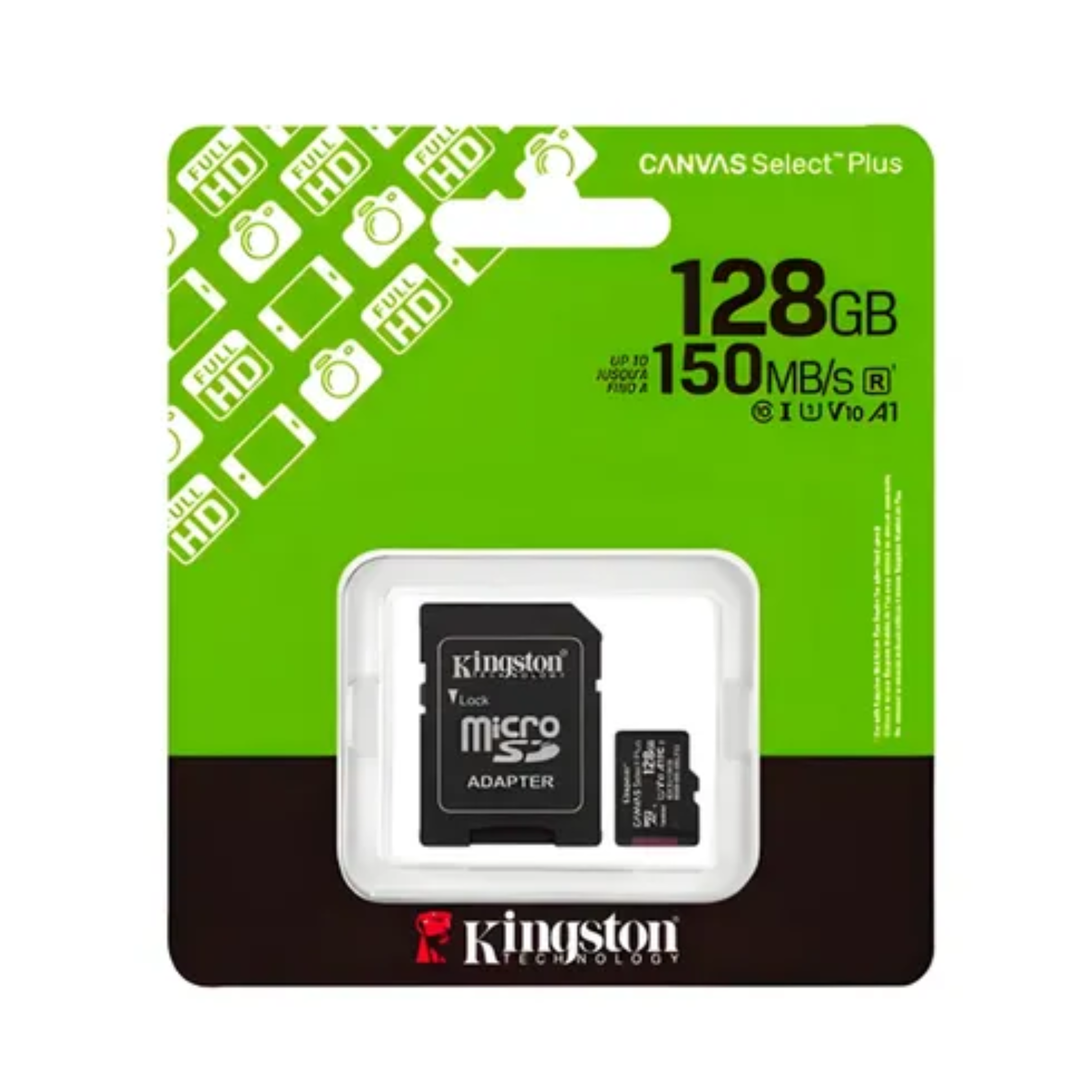 MICRO KINGSTON SDCS3/128GB CLASS 10 150MB/s