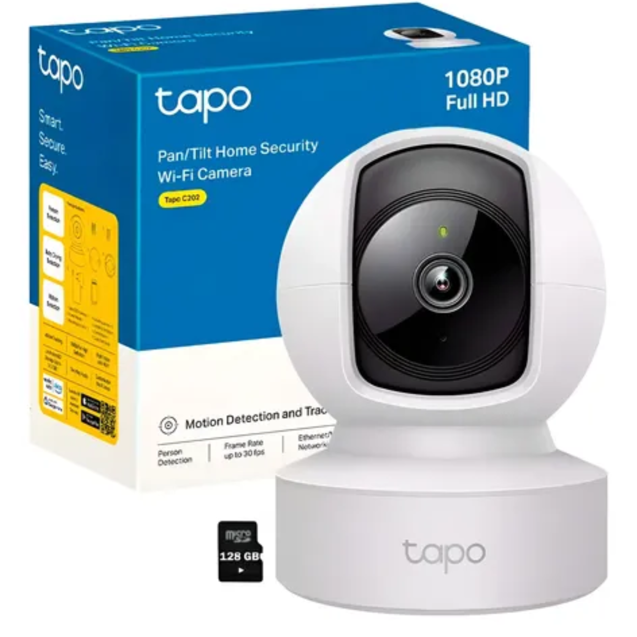 TP-LINK CAMARA IP TAPO C202 1080P 360°