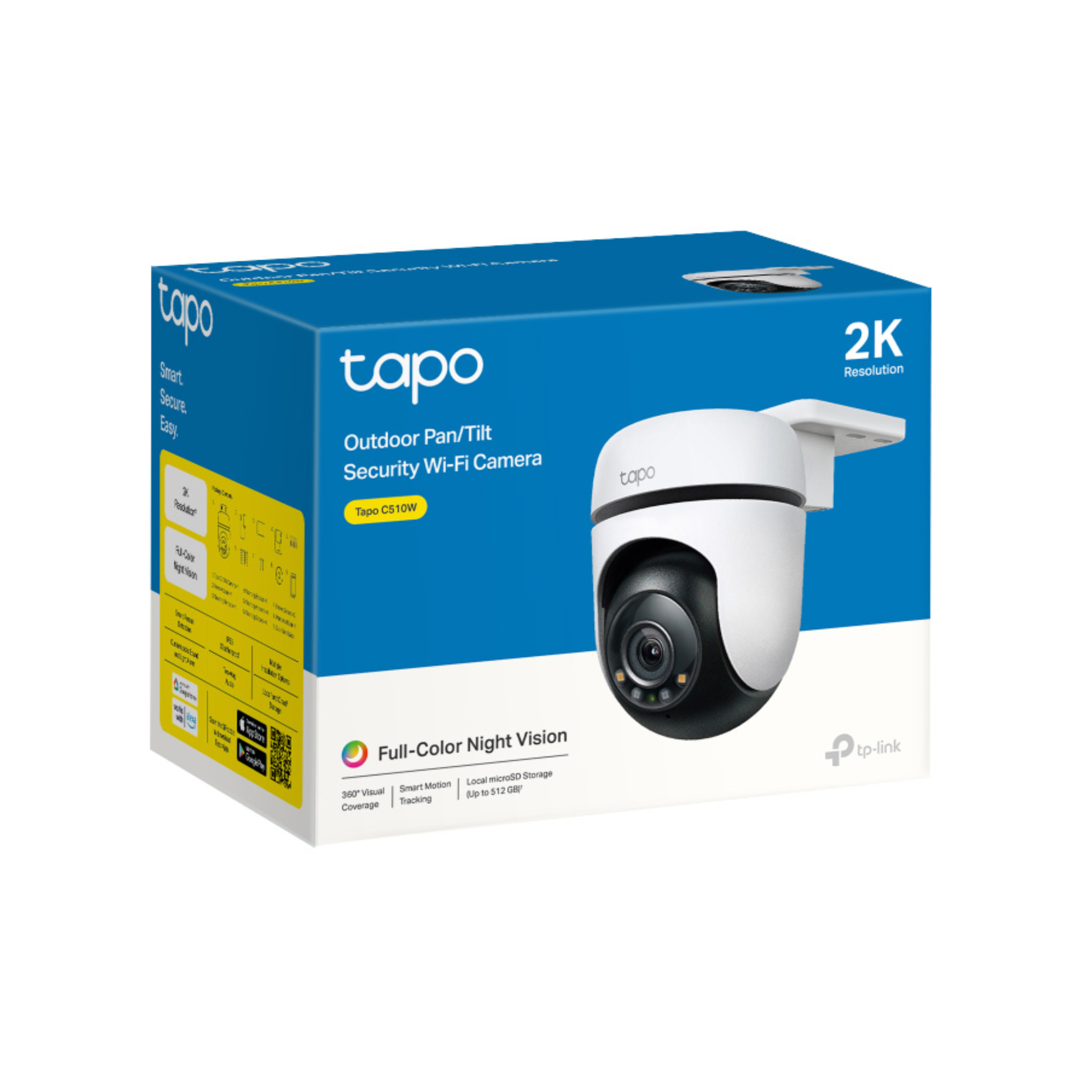 TP-LINK CAMARA IP TAPO C510W 2K 360º EXTERIOR
