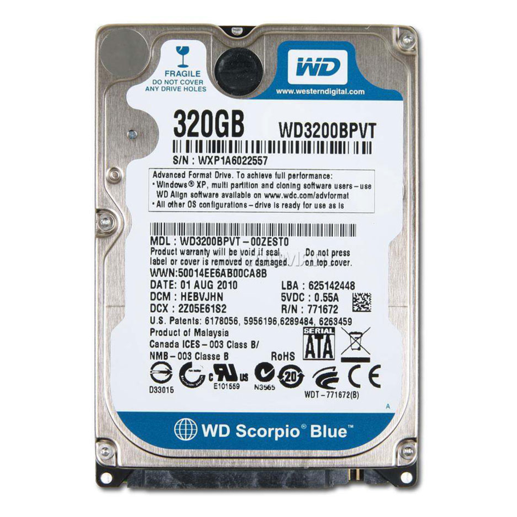 DISCO DURO SATA WESTERN DIGITAL 320GB