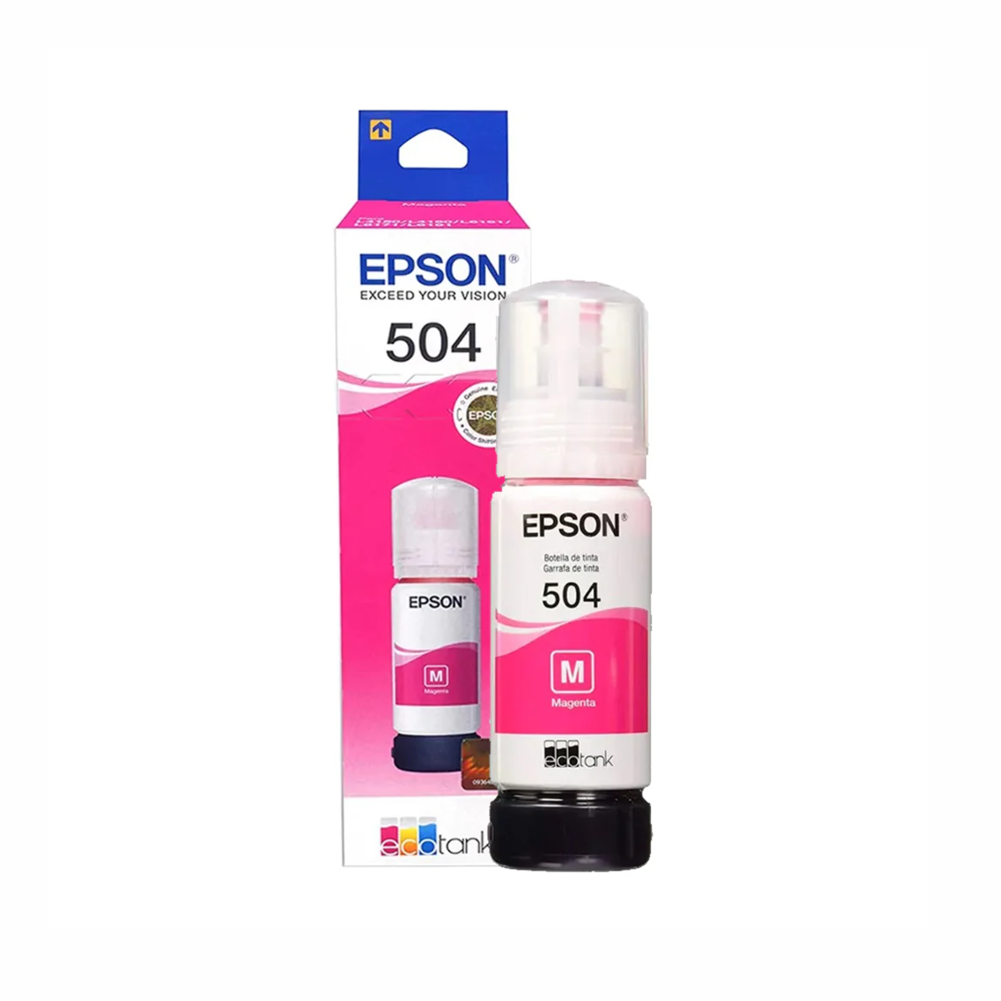 TINTA EPSON 504 AZUL, MAGENTA, AMARILLO  /L4150-L4160-L6161-L6171-L6191