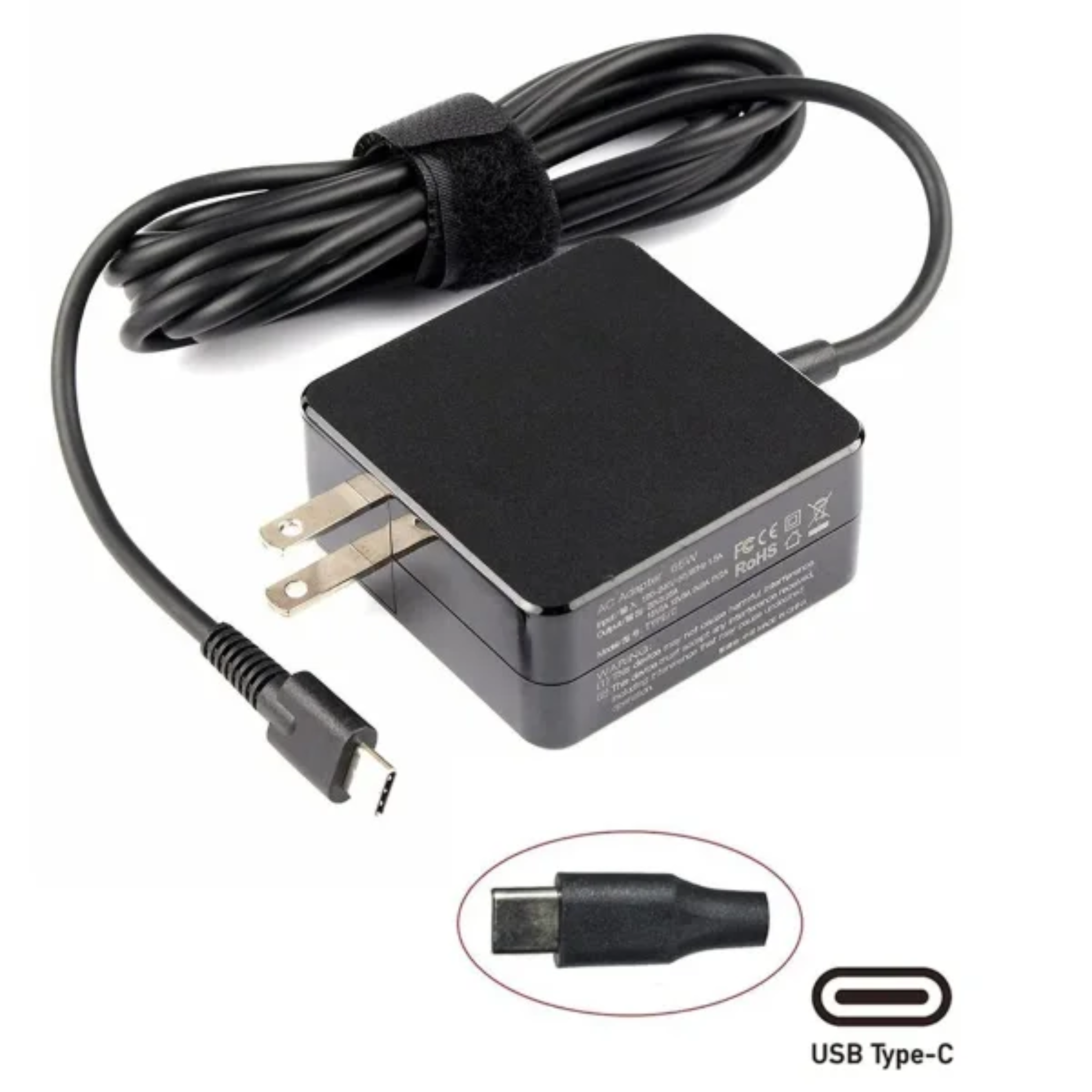 CARGADOR LAPTOP KA6028/20V-3.25A-65W TIPO C LENOVO