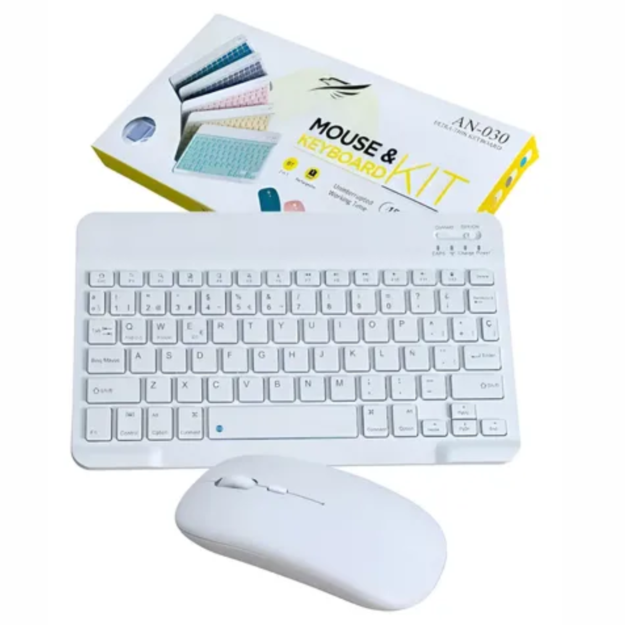 TECLADO + MOUSE YELANDAR MINI BT RECARGABLE AN-030