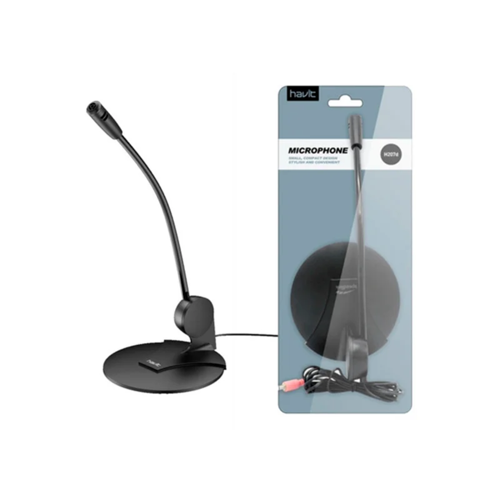 MICROFONO HAVIT H207d 3.5mm /BLACK