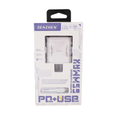 CARGADOR SENZHEN TC42 TIPO C 2 TOMAS 65W