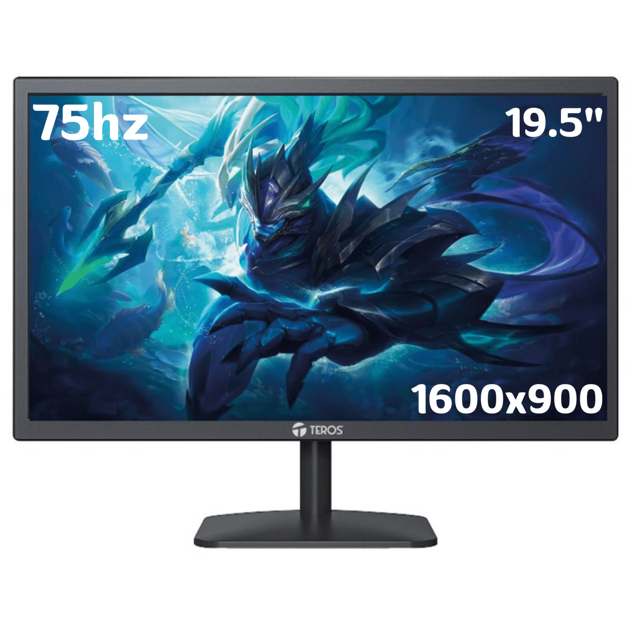 MONITOR TEROS TE-1916S 19.5" VGA-HDMI/5Ms/75Hz