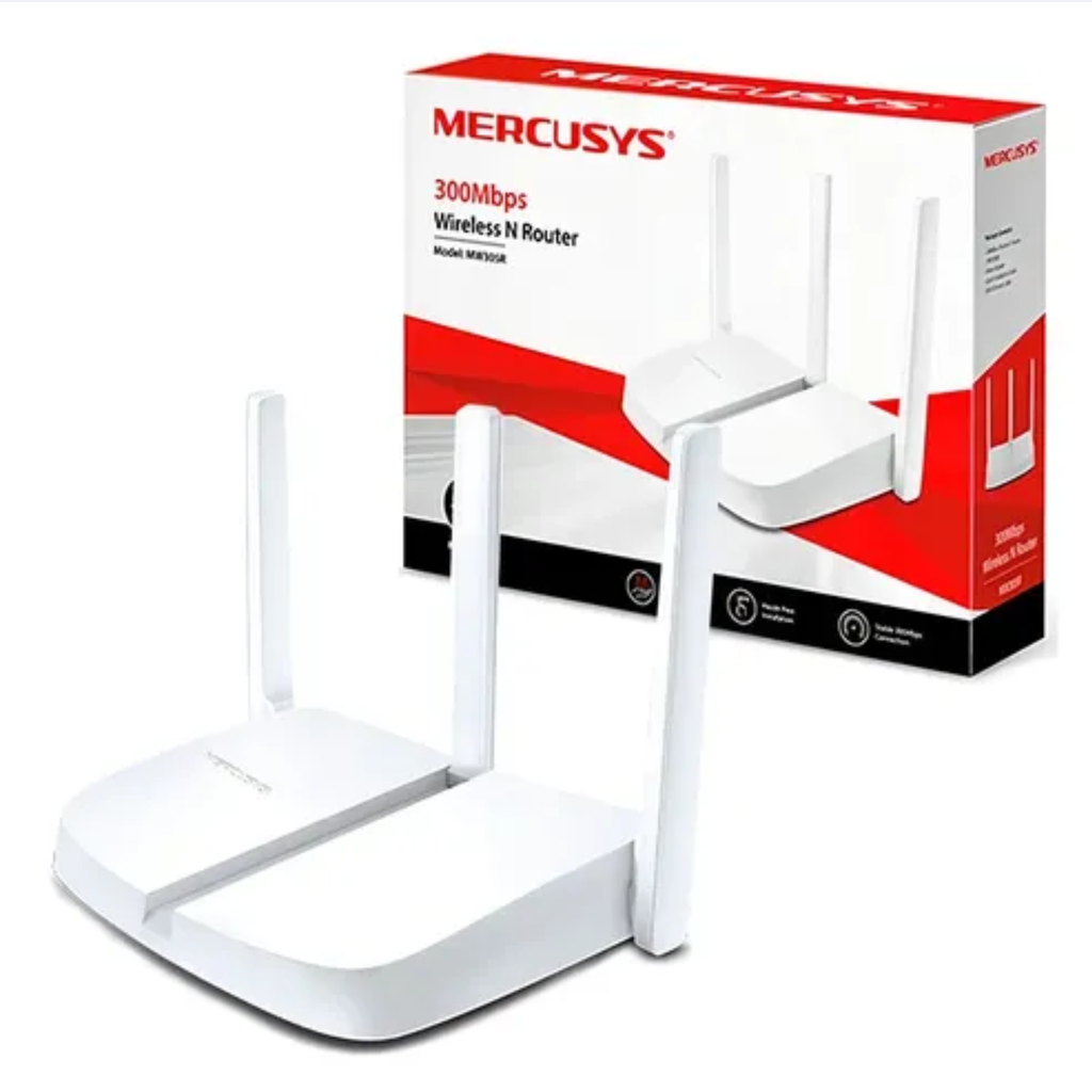 MERCUSYS ROUTER MW306R 3 ANTENAS 300Mbps