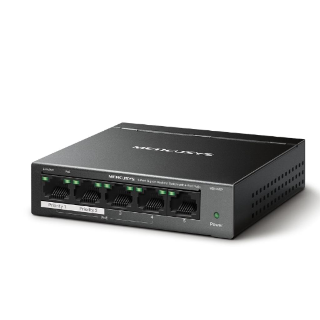 MERCUSYS SWITCH MS105G 5 PUERTOS 10/100/1000Mbps