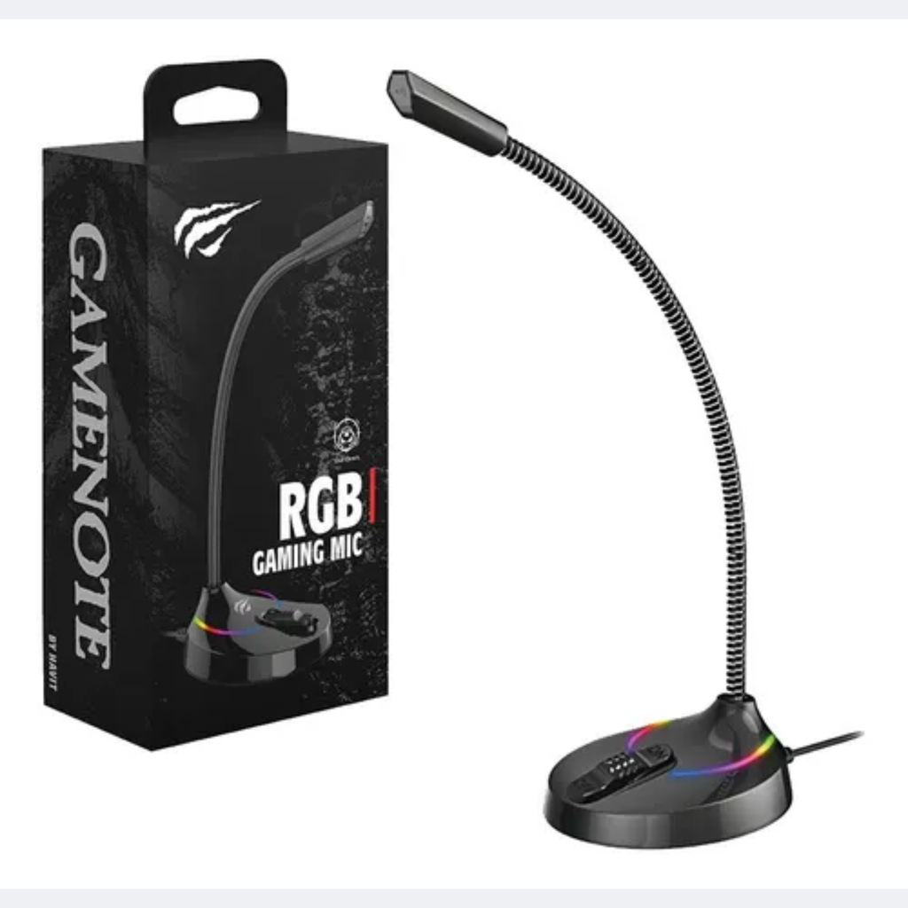 MICROFONO HAVIT GK55 RGB USB
