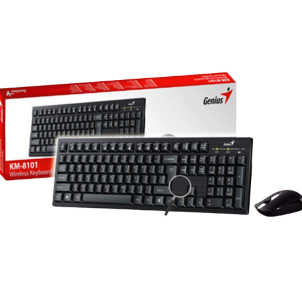 TECLADO + MOUSE GENIUS SMART KM-8101 WIRELESS /BLACK