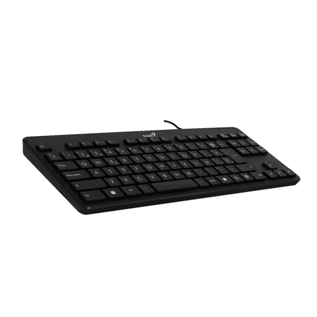 TECLADO GENIUS LUXEMATE 120 USB 80% BLACK
