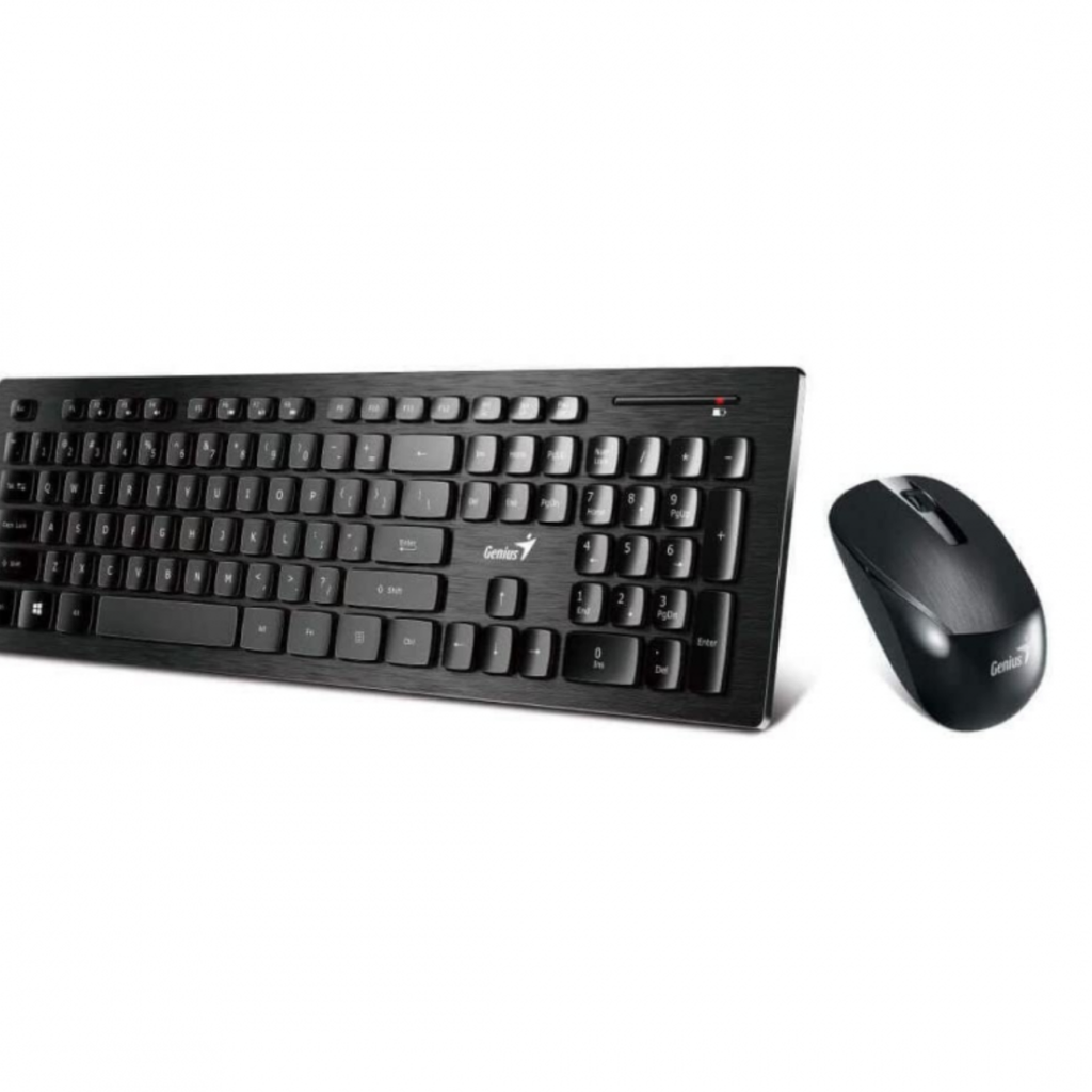 TECLADO + MOUSE GENIUS SLIMSTAR C126 USB /BLACK