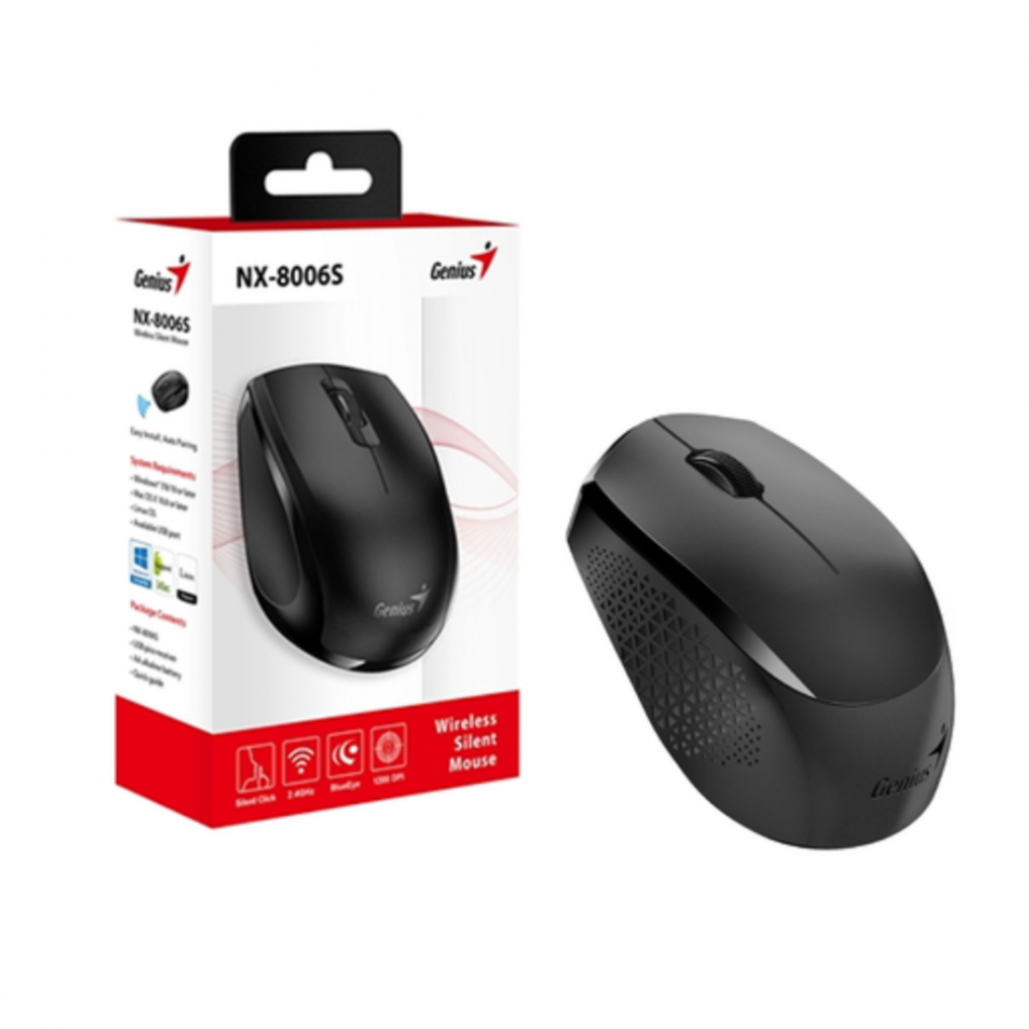 MOUSE GENIUS NX-8000S BT DUAL MODE WIRELESS/BT