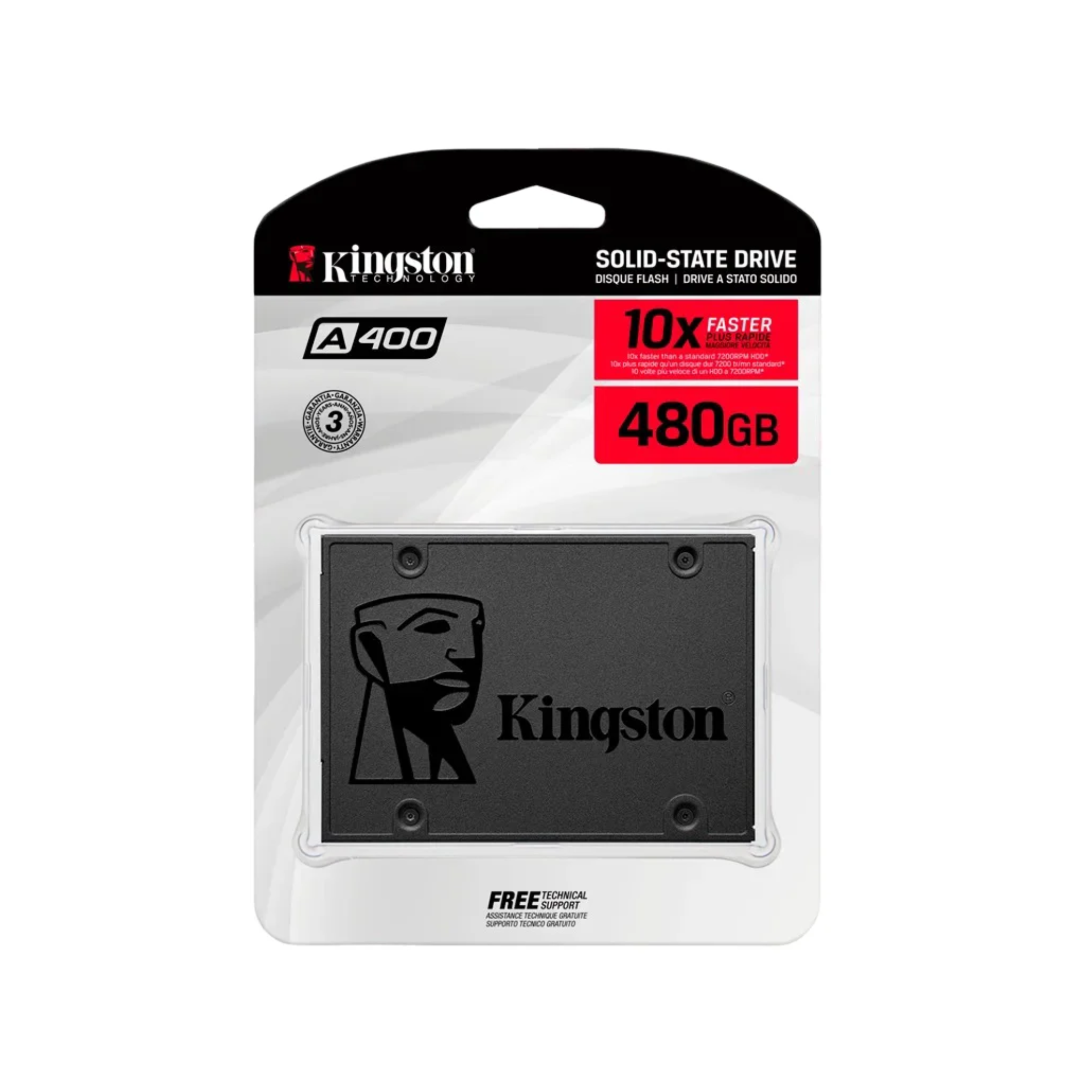 DISCO DURO SOLIDO KINGSTON A400 480GB