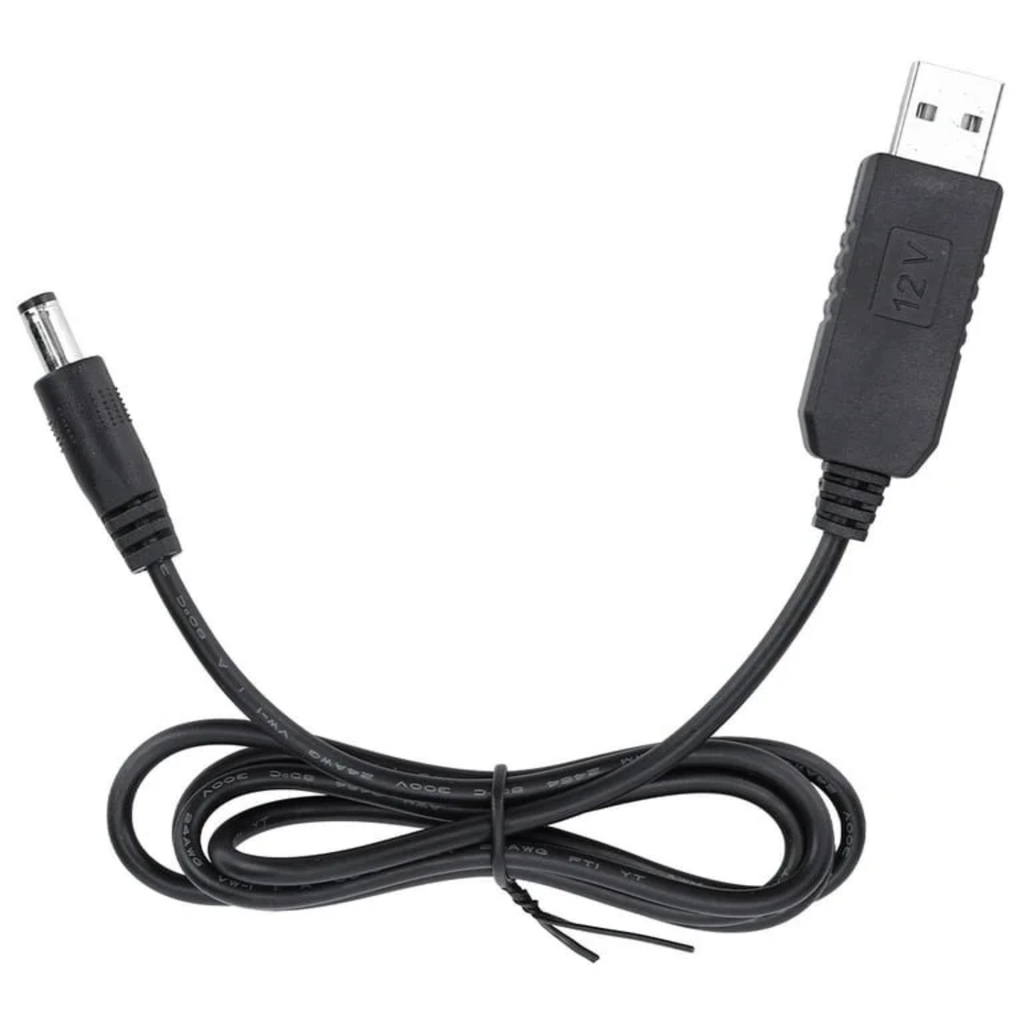 CABLE USB A DC ROUTER 12V