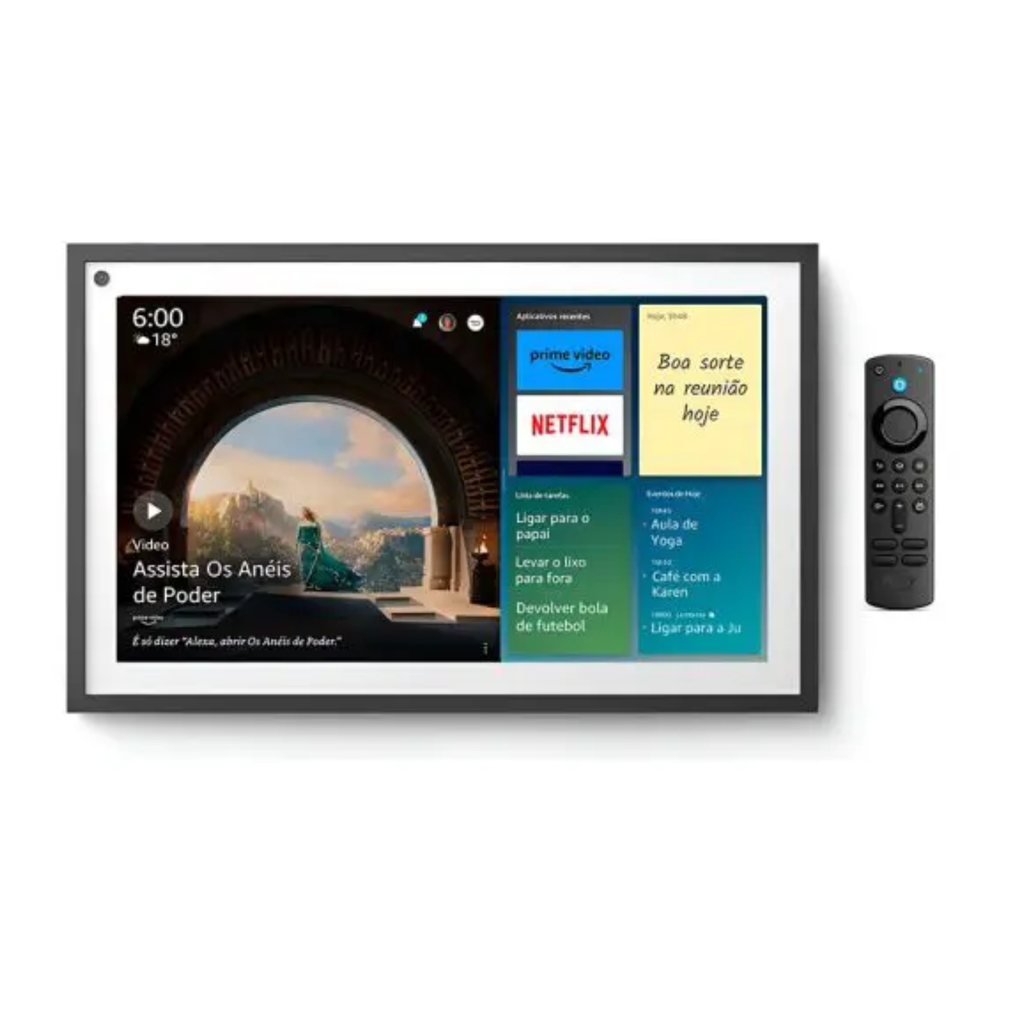 AMAZON ECHO SHOW 15,FULL HD 15.6,BUILT-IN FIRE TV AND ALEXA ORIGINAL