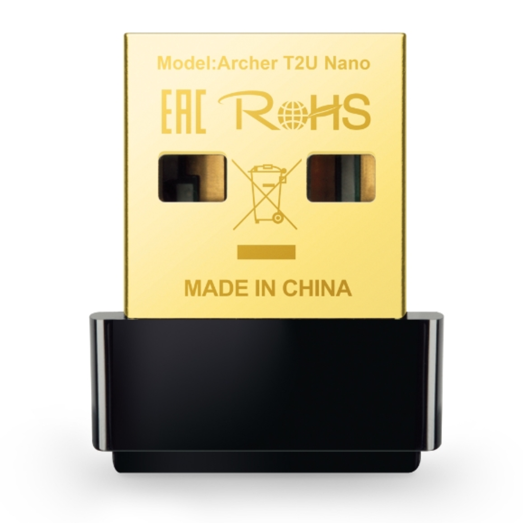 TP-LINK ADAPTER WIRELESS USB MINI ARCHER T2U AC600 433Mbps
