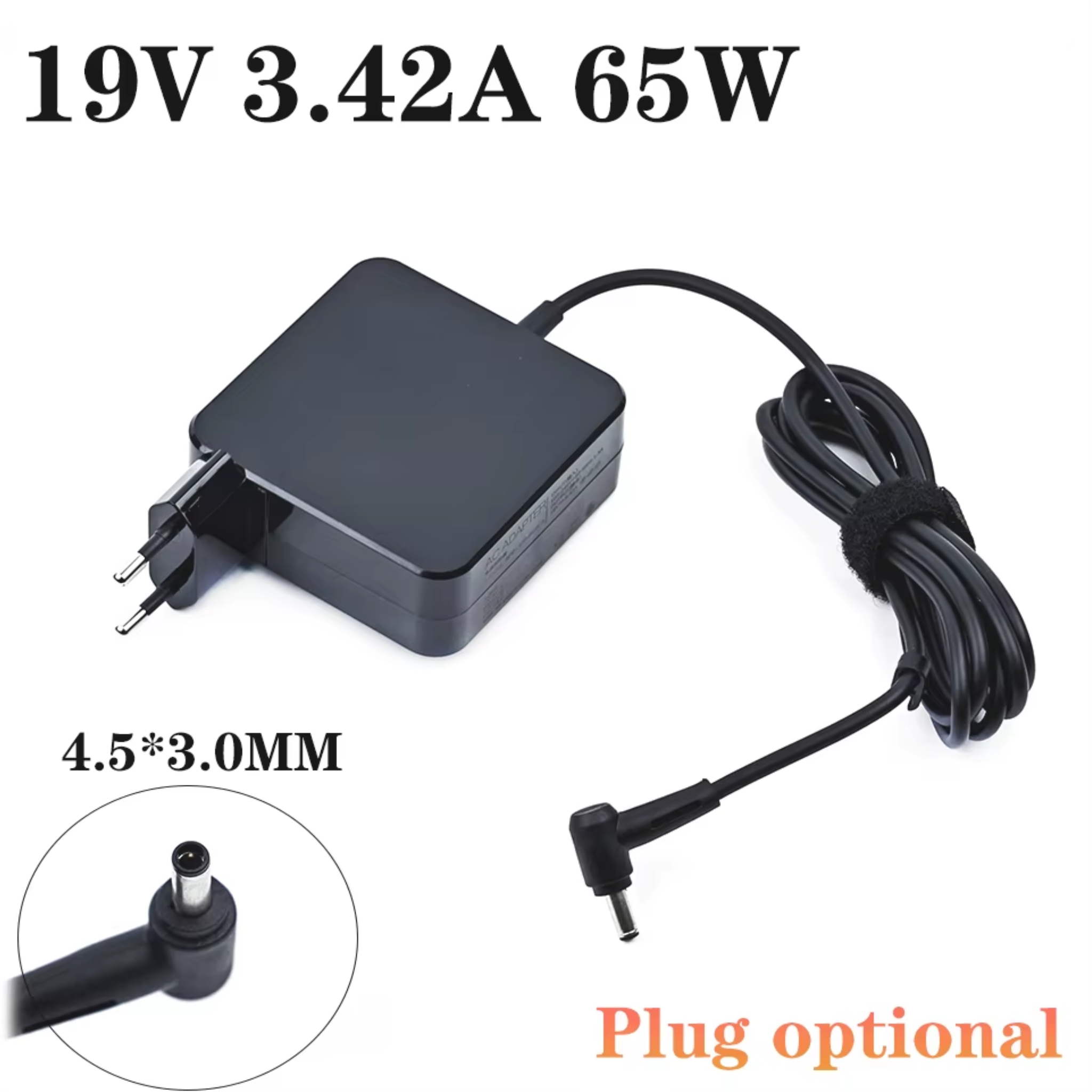 CARGADOR LAPTOP KA8019AS/19V-3.42A-65W 4.5*3.0mm ASUS