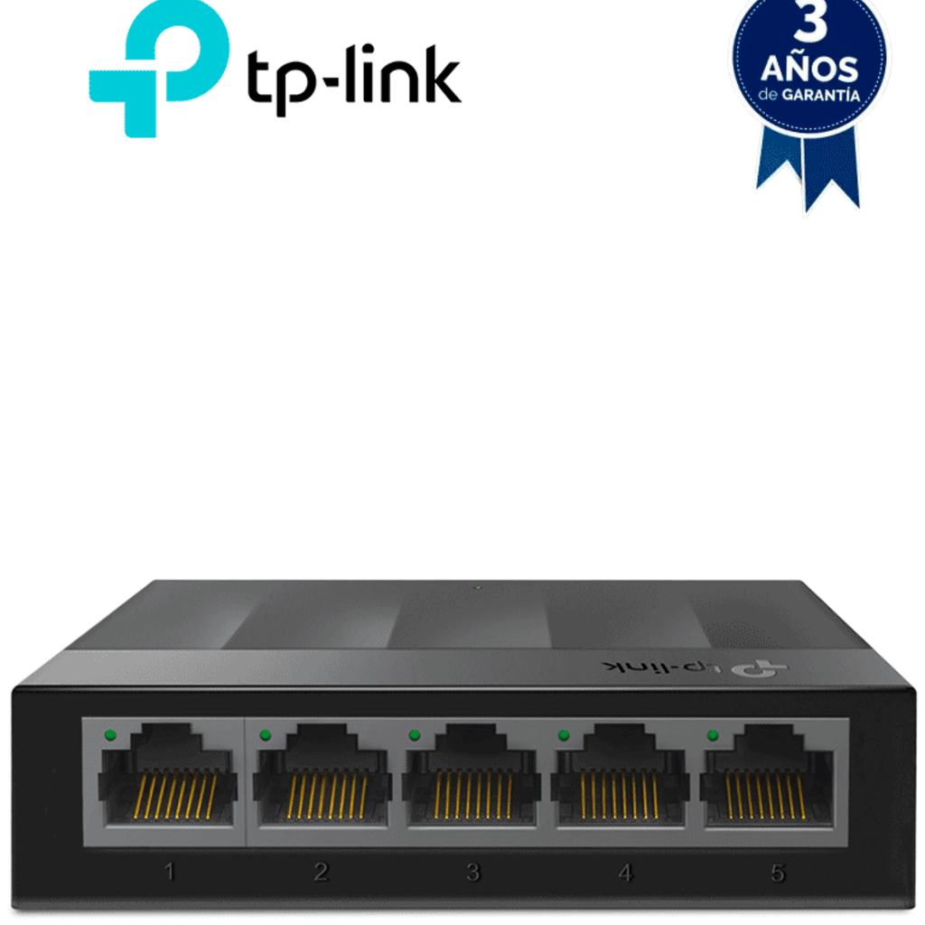TP-LINK SWITCH LS1005G 5 PUERTOS 10/100/1000Mbps