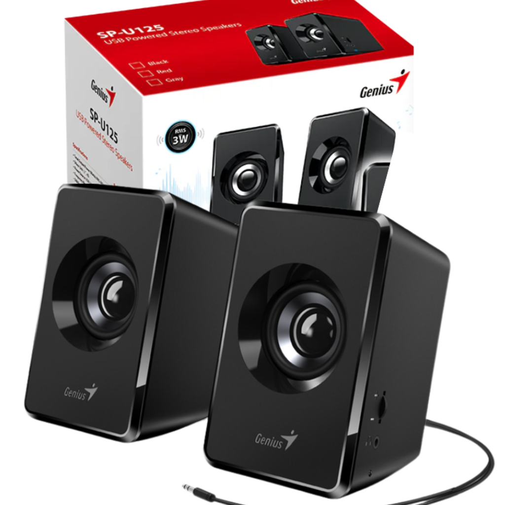 PARLANTE GENIUS SP-U125 /BLACK