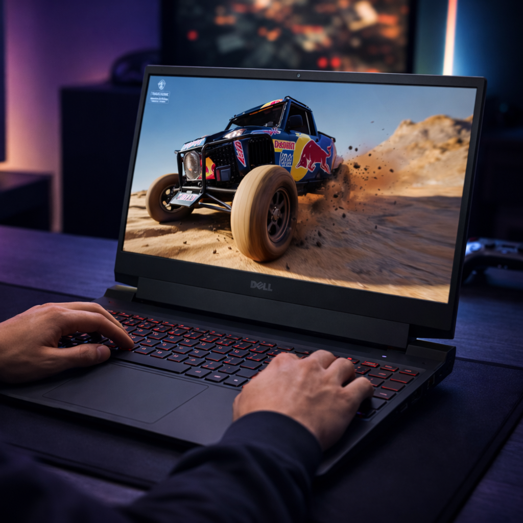 Laptop Gamer Dell G15 5535 | Ryzen 5, RTX 3050 6GB, 16GB RAM DDR5, 512GB SSD, 120Hz