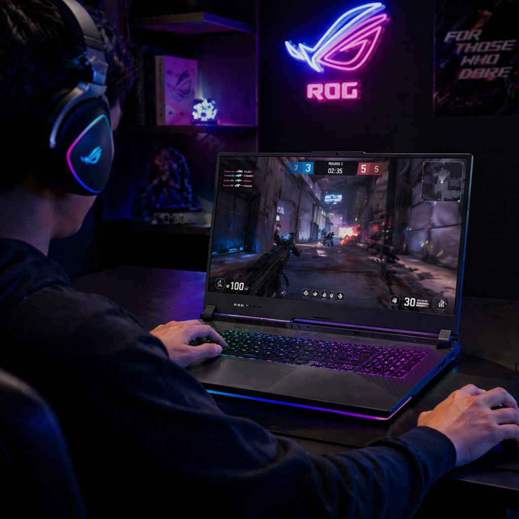 Laptop ASUS ROG Strix G15 | Ryzen 9 5900HX | RTX 3060 6GB | 16GB RAM | 1TB SSD | 144Hz
