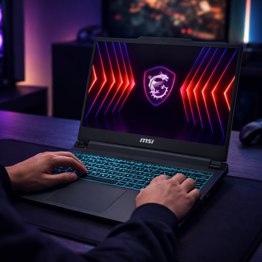 Laptop Gamer MSI Cyborg 14 | Intel i5, RTX 4050 6GB, 32GB RAM DDR5, 1TB SSD, 144Hz
