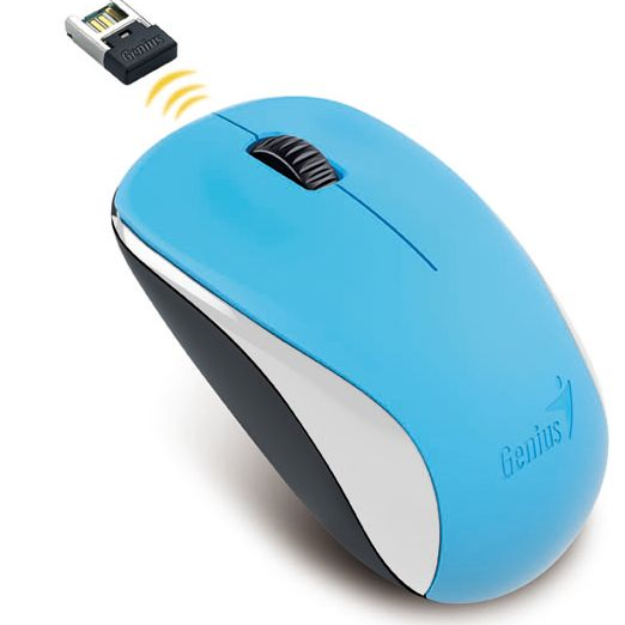 MOUSE GENIUS NX-7000 WIRELESS NEGRO, AZUL, ROJO, BLANCO