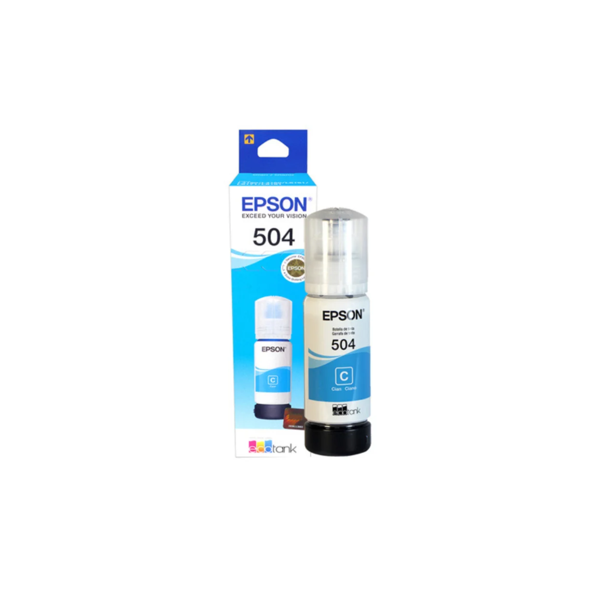 TINTA EPSON 504 AZUL, MAGENTA, AMARILLO  /L4150-L4160-L6161-L6171-L6191