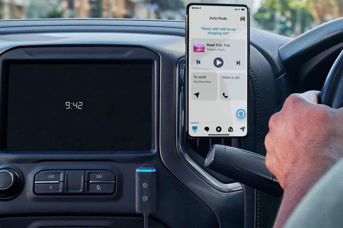 Amazon Alexa Echo Auto 2da Generación – Asistente de Voz para Carro