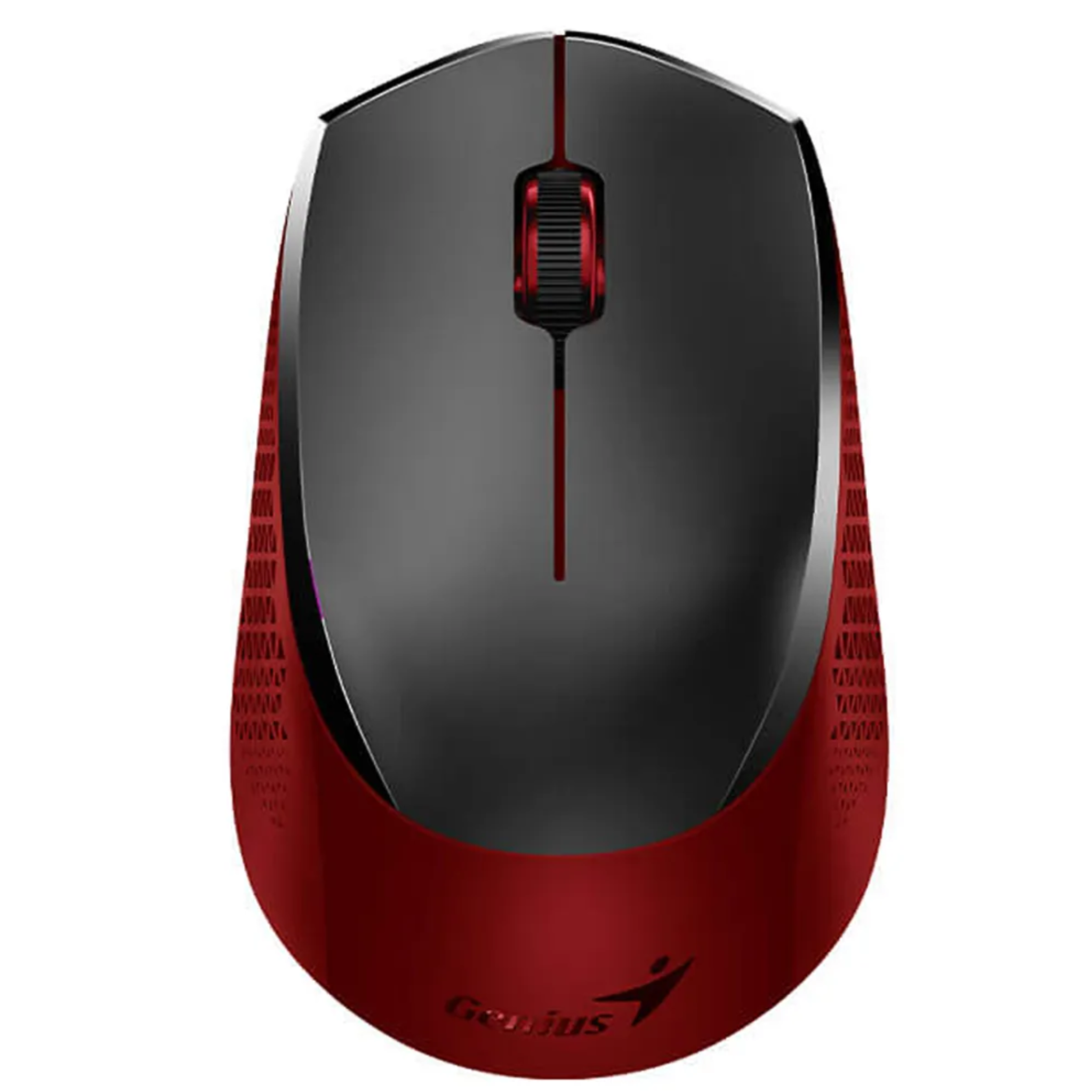 MOUSE GENIUS NX-8000S WIRELESS NEGRO Y ROJO