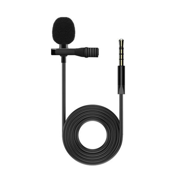 Micrófono Lavalier Corbatero 3.5mm | Audio Claro para Streaming y Grabación