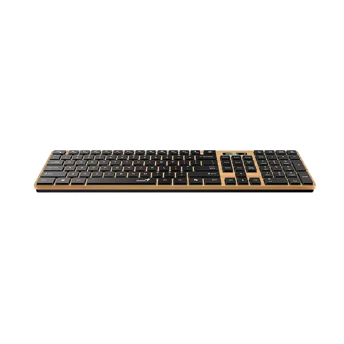 Teclado Genius SlimStar 7250BT Wireless + Bluetooth | Diseño Wood